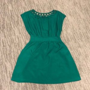 Forever 21 lattice dress